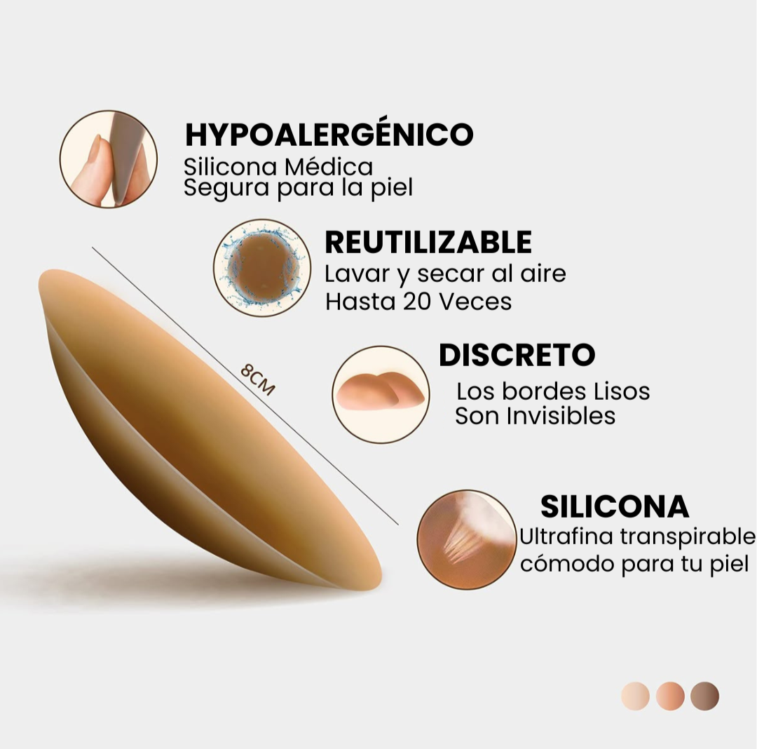 Cubierta del pezón Silueta™